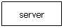Text Box: server
